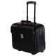 Koffer geschlossen mit ausgezogenem Trolley Griff