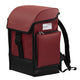 Rucksack weinrot geschlossen