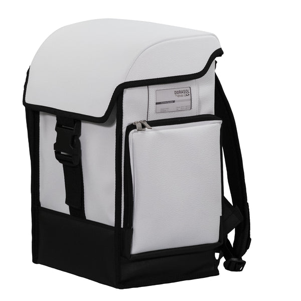 Rucksack weiß geschlossen